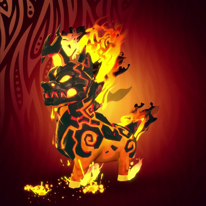 Fire Shadowcorn